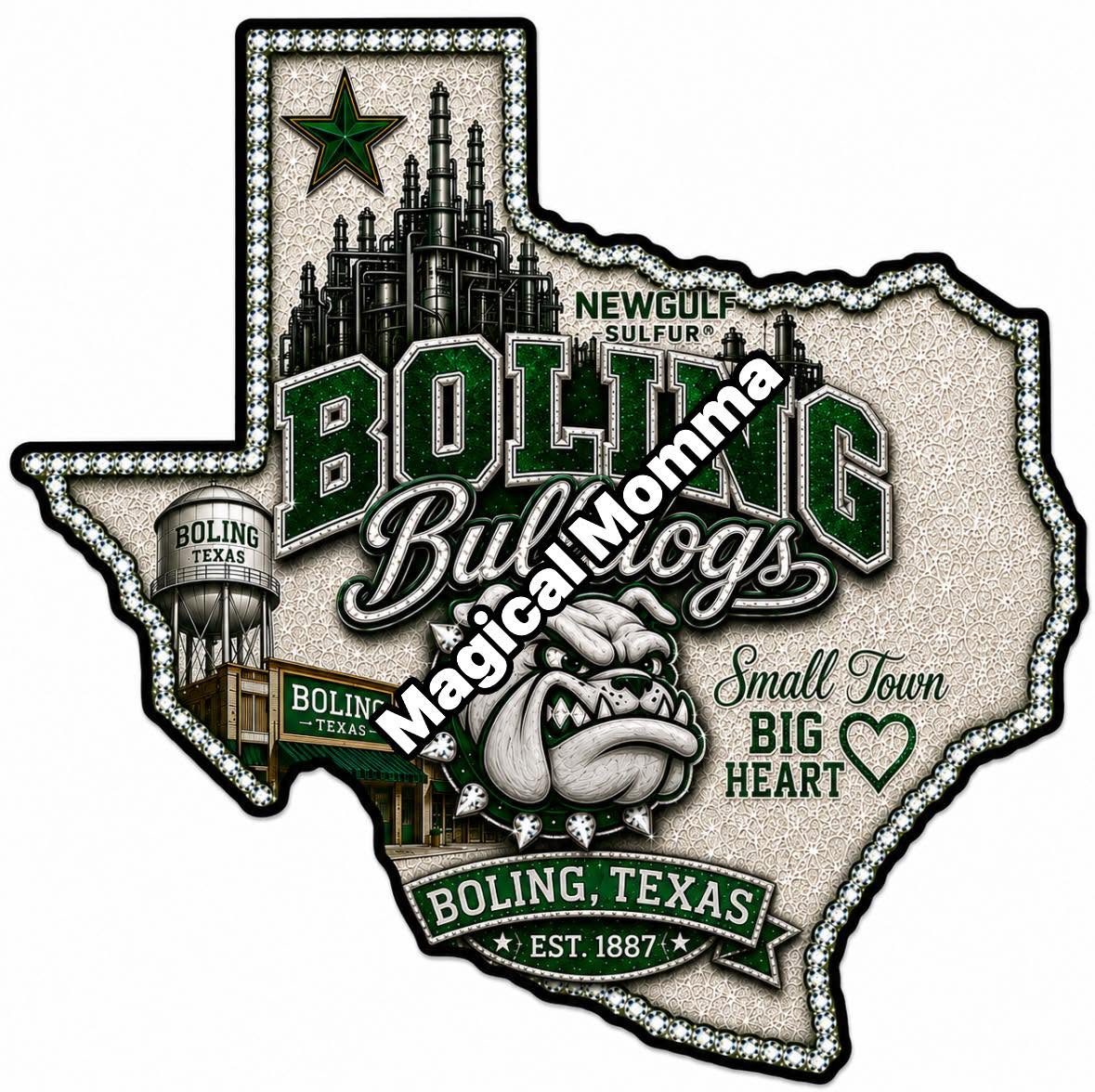 Bulldogs Small Town Big Heart